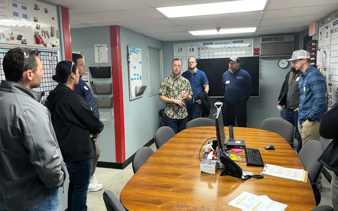 Lean Manufacturing Group Tours Micron